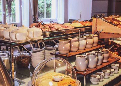 K+K Hotel George Kensington, London Breakfast Buffet Details