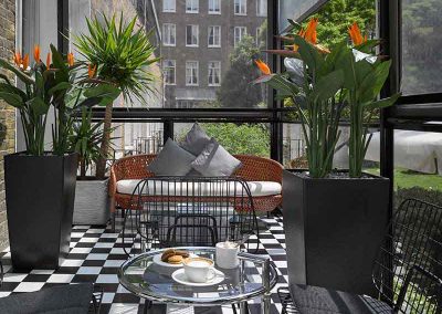 K+K Hotel George Kensington, London Conservatory