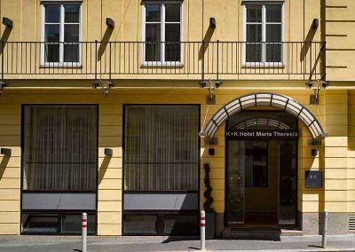 K+K Hotel Maria Theresia Vienna Facade Entrance