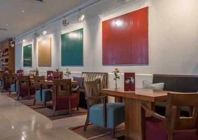 K+K Hotel Opera Budapest Bar with tables
