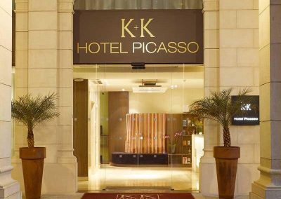 K+K Hotel Picasso Barcelona Entrance Detail
