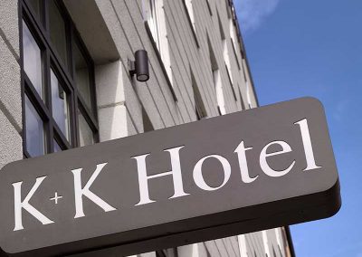 K+K Hotel am Harras Munich Facade Detail