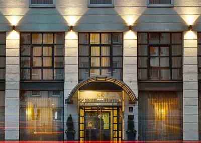 K+K Hotel am Harras Munich Facade Night