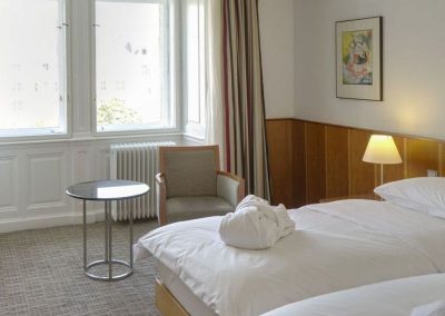 K+K Palais Hotel, Vienna Classic Double Room view with Additional Bed