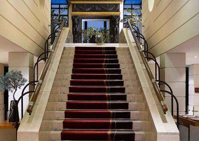 K+K Palais Hotel Vienna Lobby Staircase