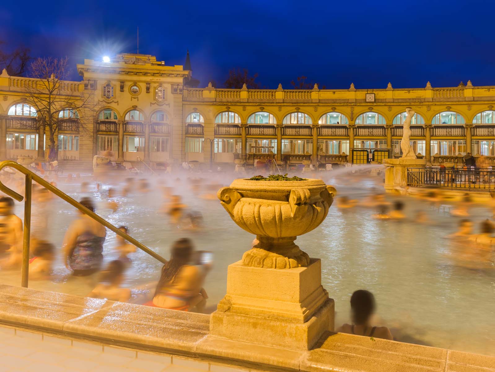 Szechnyi,Thermal,Bath,Spa,In,Budapest,Hungary,-,Travel,Background Szechnyi,Thermal,Bath,Spa,In,Budapest,Hungary,-,Travel,Background