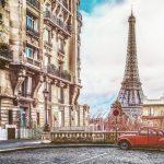 Eiffeltower and City View of Paris