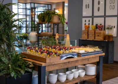 Breakfast at K+K Hotel George Kensington, London