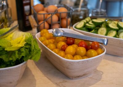 Breakfast at K+K Hotel George Kensington, London