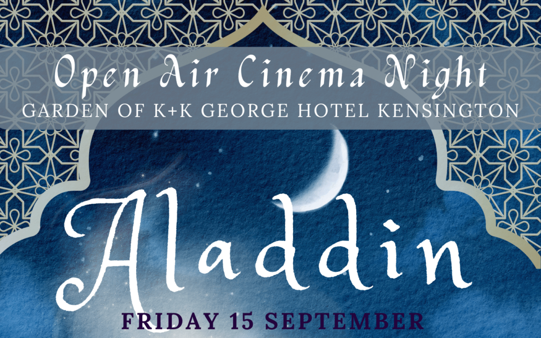 Join Us for an Enchanting Open Air Cinema Night with Aladdin in London