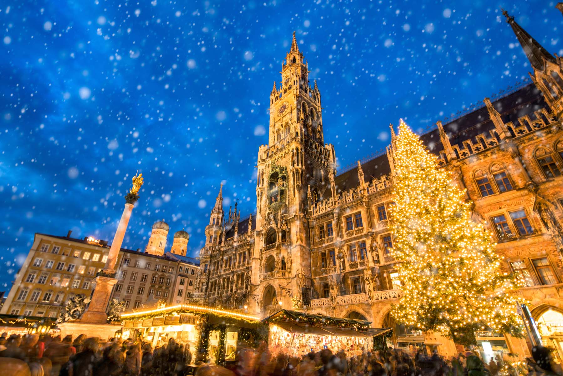 Traditional,Christmas,Market,In,Munich,Also,Known,As,The,Christkindlmarkt First,Signs,Of,Spring,Over,Budapest