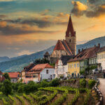 Church of Weissenkirchen in der Wachau, a town in the district o